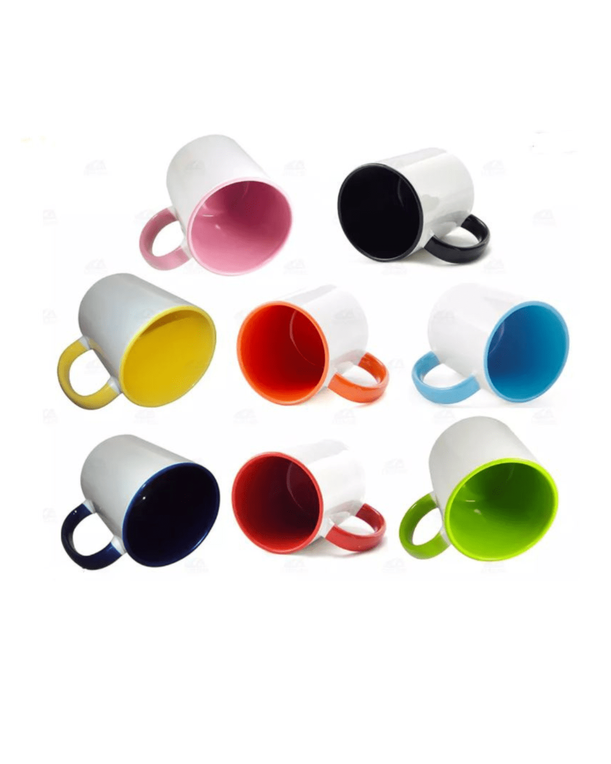 Canecas Personalizadas Alça e Interior Colorido