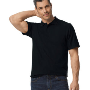Polo Pique Masculina S/ Bolso M.Curta 64800 Gildan